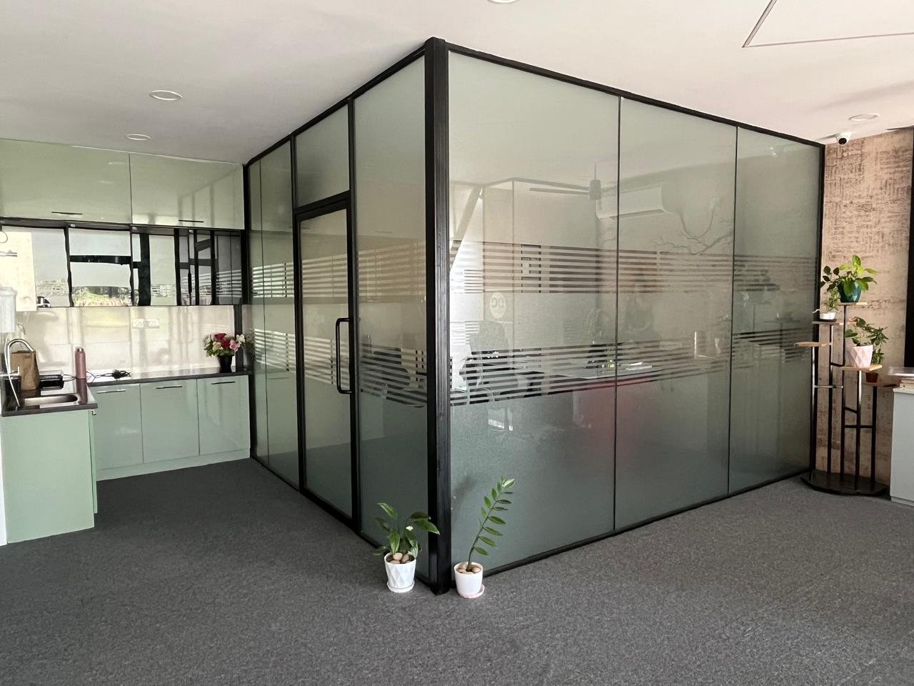 Glass Partition